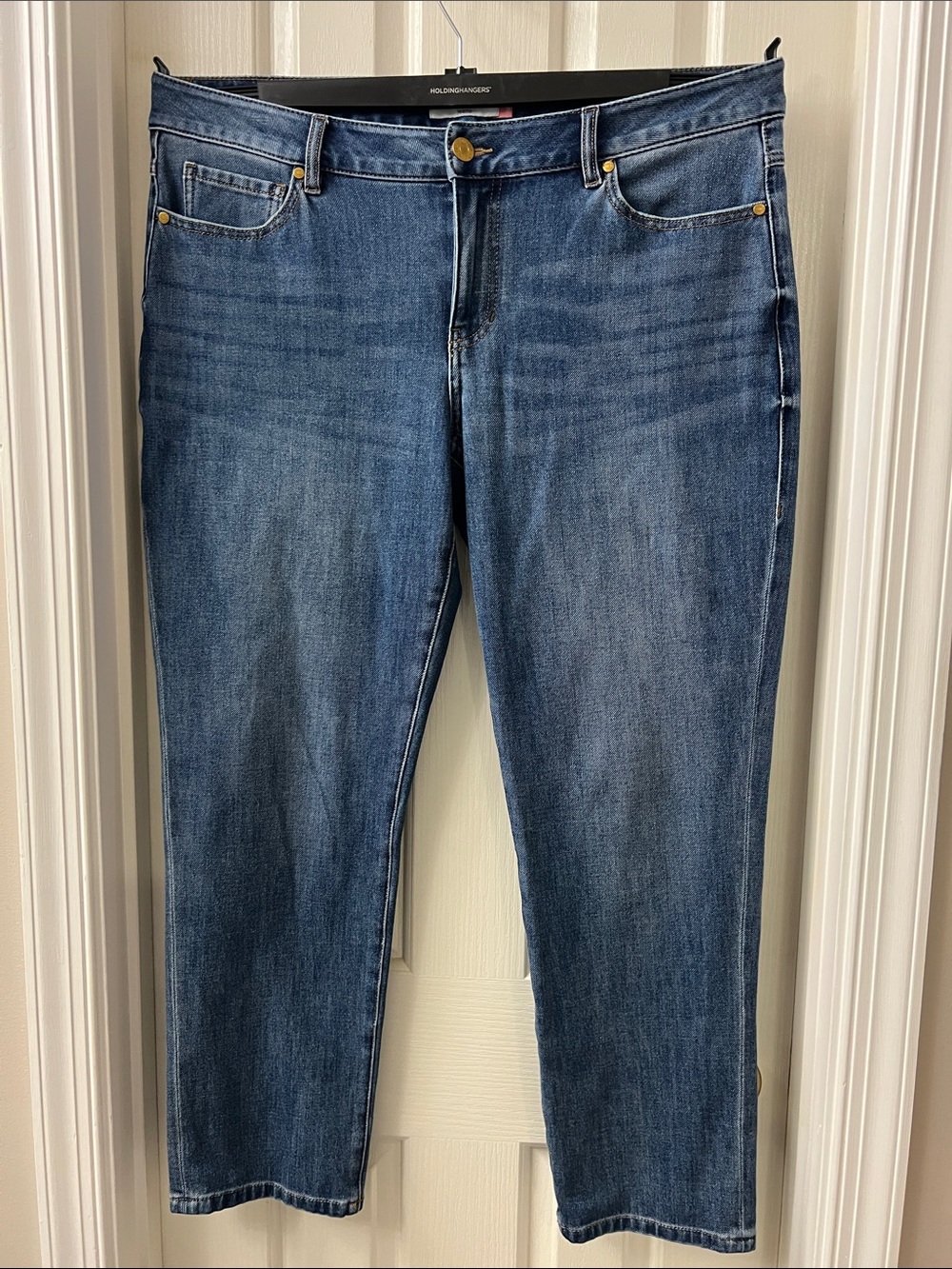 CAbi Mid Blue Harlow Jean
